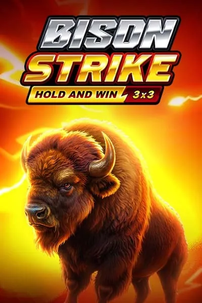 Bison Strike slot game tile